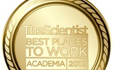 TheScientist 评出2012年生命科学领域最佳工作地点