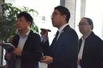 朝阳市政协领导考察医科总部