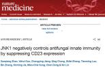 Nature Medicine：清华医学院林欣课题组发文阐述JNK1基因负调控抗真菌免疫反应的